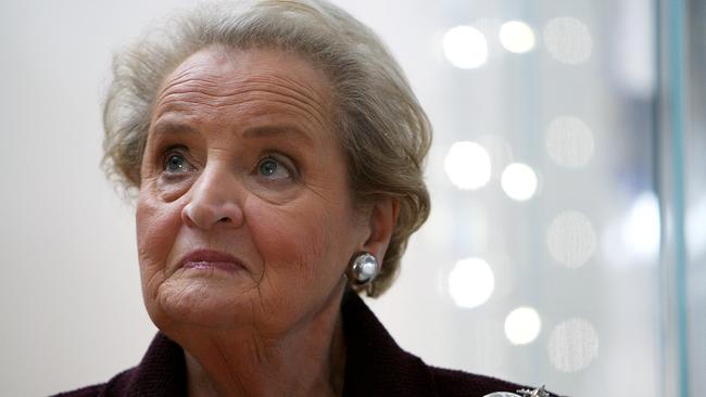 Former Secretary of State Madeleine Albright.