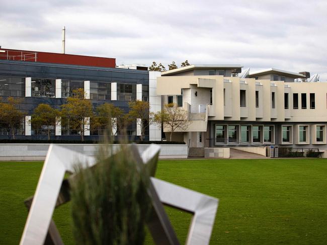 At Trinity Grammar, laptop and camp fees bring year ten fees to more than $50,000, with extras adding 15 per cent to the total bill. Picture: Mark Stewart