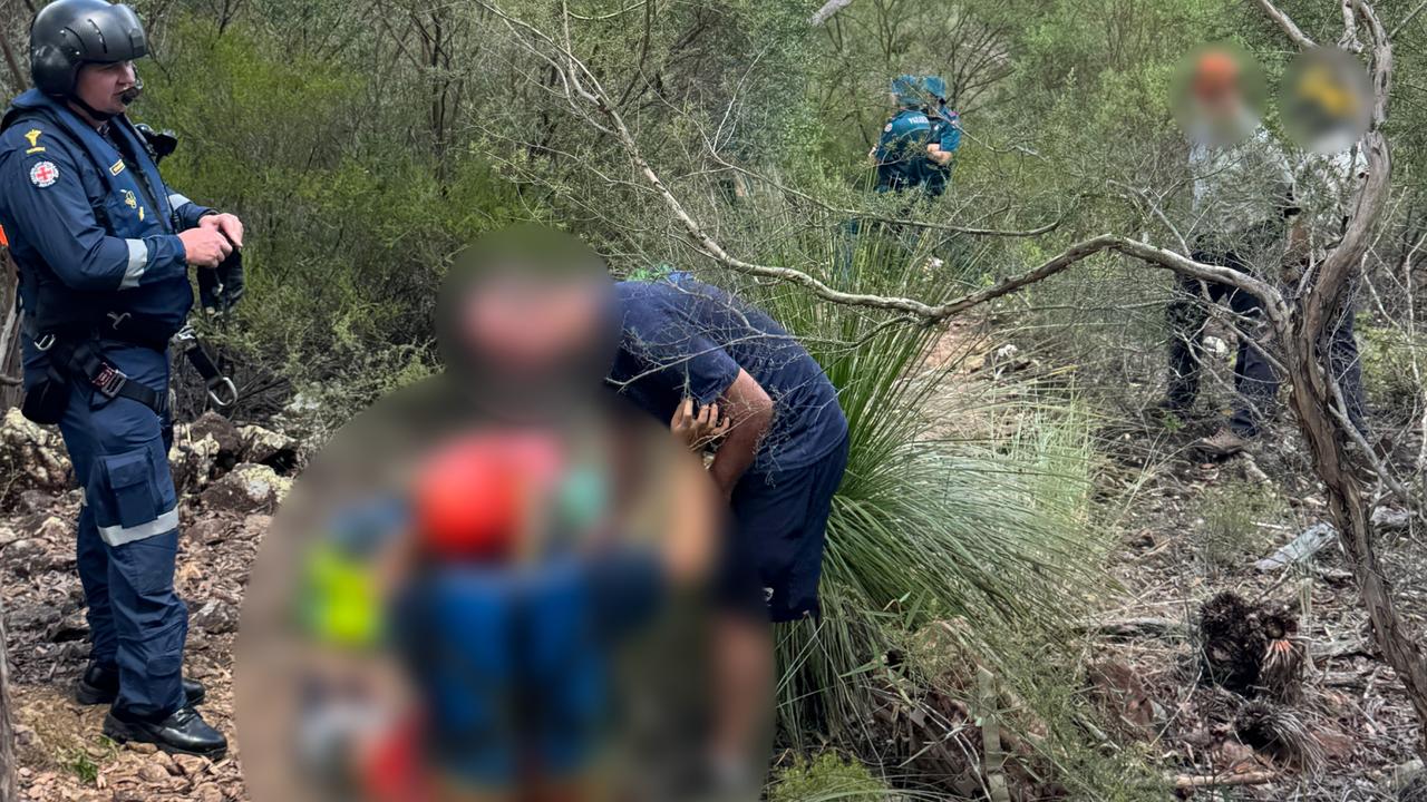 WATCH: Rescue chopper winches injured trail runner