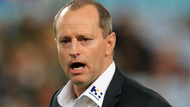 Former Souths coach Michael Maguire is set to join the refereeing ranks. Picture: Mark Evans