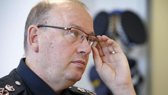 Victoria Police chief commissioner Graham Ashton says Australia has a new drug trend to worry about. Picture: David Caird