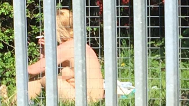 Couple Caught Having Open Air Sex Near A British Cash And