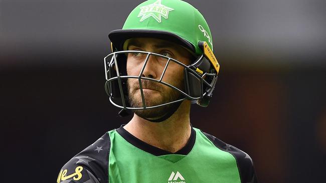 Glenn Maxwell couldn’t believe how the run chase ended. Picture: Getty Images 