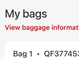 The Qantas app will be overhauled to allow passengers to track their bags during flights, to ensure they are making the same trip. Picture: Qantas.