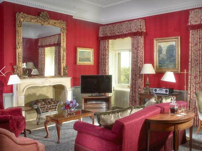 Inside the Prince of Wales suite. Picture: Cliveden House