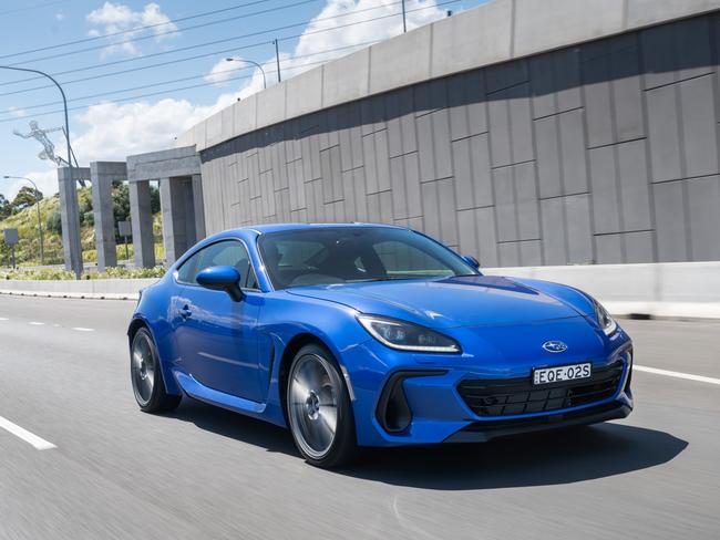 EMBARGO FOR TWAM 30 APRIL 2022. FEE MAY APPLY. 2022 Subaru BRZ Coupe S. (Photo Narrative Post/Matthias Engesser)