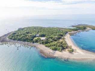 The only house on Victor Island off Mackay is on sale for $3,500,000. Picture: Contributed