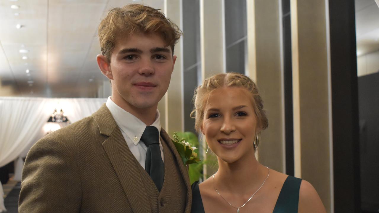 Jake Otto and Laura Tibbles at the Whitsunday Anglican School formal at the MECC on Saturday September 19. Picture: Zizi Averill