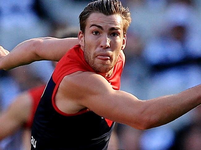 AFL: Round 4 Collingwood v Melbourne Jack Viney Picture:Wayne Ludbey