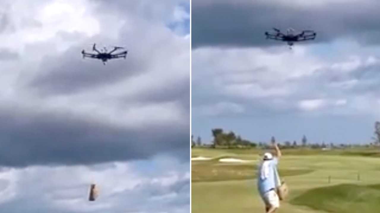 Michael Jordan golf course Drones that deliver beers, fast golf carts