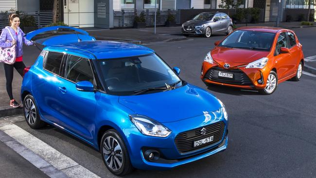 Small cars now have hi-tech features once exclusive to luxury cars. Photo: Supplied.