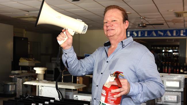 Office manager Paul Bradley at the International Beach Resort. Picture: John Gass