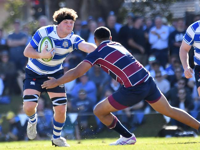 GPS first XV Rugby union game between The Southport School v Nudgee College. Saturday July 16, 2022. Picture, John Gass