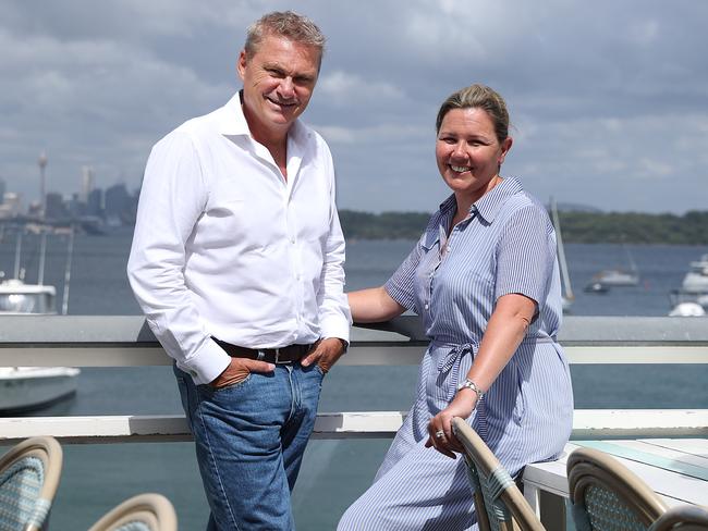 Publicans Shane and Danielle Richardson at Watsons Bay Hotel. Jane Dempster/The Australian.