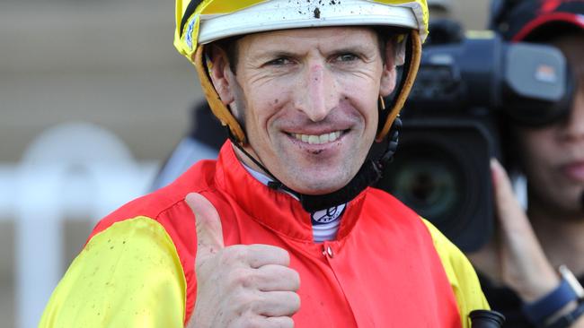 Hugh Bowman will partner Dinghu Mountain at Warwick Farm on Wednesday. Picture: Simon Bullard