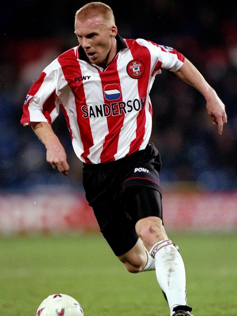 Robbie Slater during his time at Southampton. Picture: Clive Brunskill/Allsport