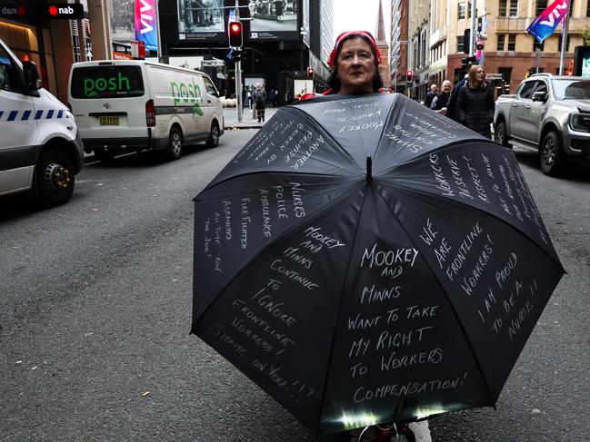 Sue Walton says the reforms won’t help injured workers. Picture: NewsWire/ Gaye Gerard