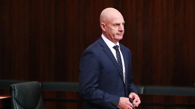 Premier Peter Gutweinin parliament. Picture:Nikki Davis-Jones.