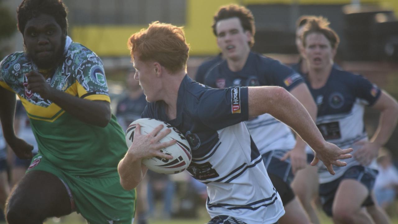 Rockhampton Brothers under-19 player Reuben Gordon scored 30 points in his team's big win over Fitzroy/Gracemere in Round 4 of the Rockhampton Rugby League competition. Photo: Karen Chapman
