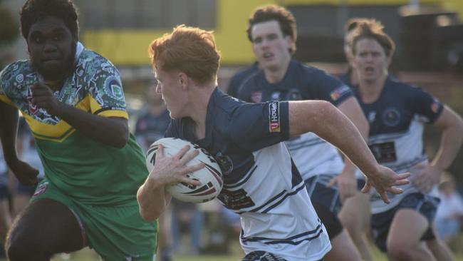 Rockhampton Brothers under-19 player Reuben Gordon scored 30 points in his team's big win over Fitzroy/Gracemere in Round 4 of the Rockhampton Rugby League competition. Photo: Karen Chapman