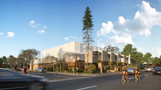 Impressions of the exterior of the new Proserpine Entertainment Centre.