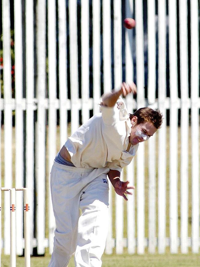 Ben Laughlin as a Wynnum player in 2005.