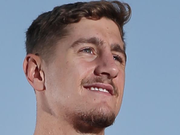 Zac Lomax pictured at WIN Stadium in Wollongong ahead of St George Dragons playing South Sydney Rabbitohs this weekend in the 2018 NRL Finals Series.Picture: Richard Dobson