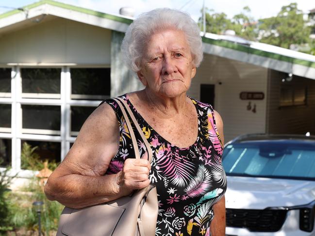 91 year-old Joanna de Loryn ÃJopieÃ fended off a home intruder at Holland Park West. Picture: Liam Kidston