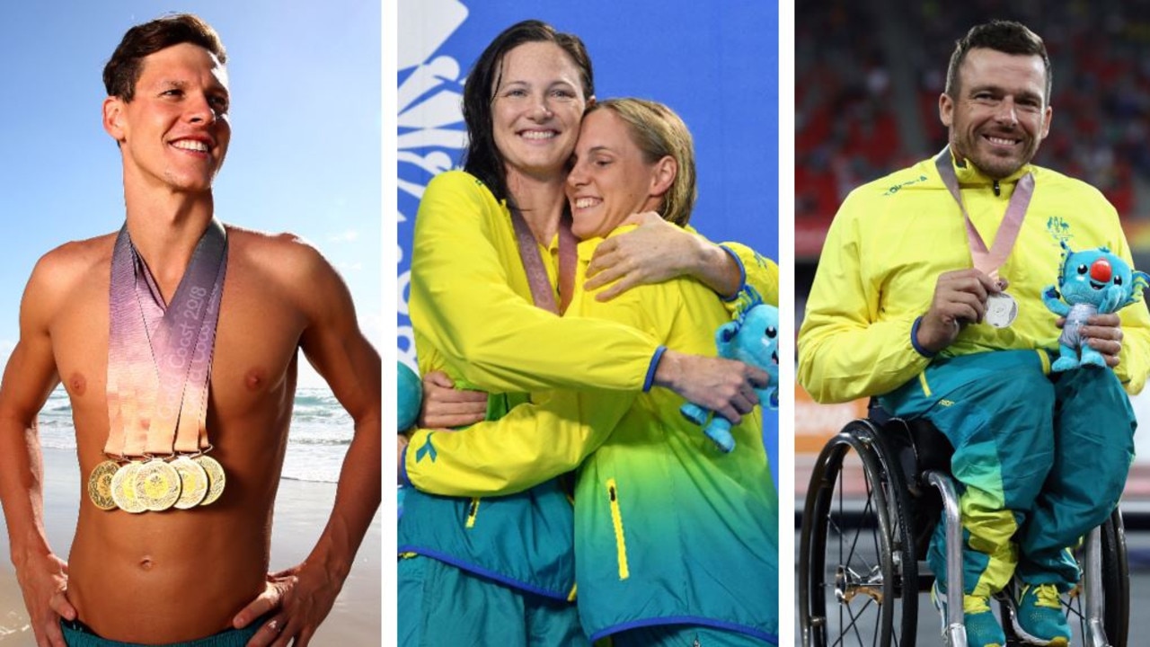 Mitch Larkin, the Campbell sisters and Kurt Fearnley are all in the running for the honour to carry the Australian flag at the closing ceremony.