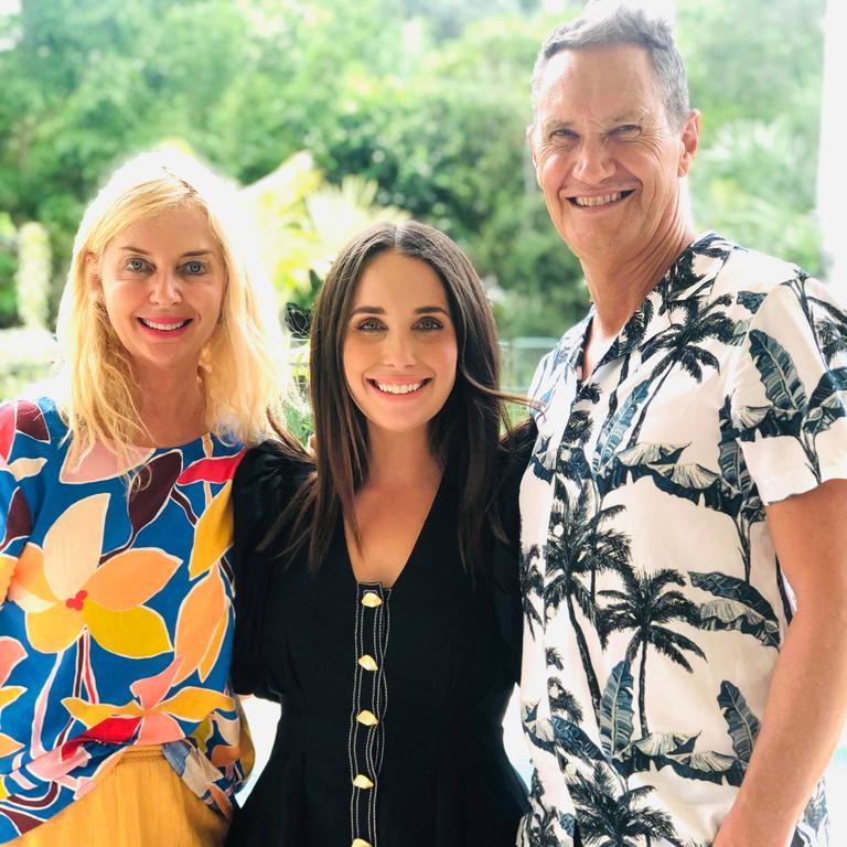 Stories of Hope founder Kerrie Atherton enjoys Christmas Day with husband Martin and daughter Aleisha Busstra.