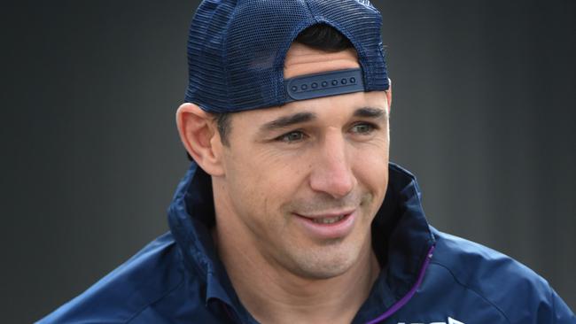 Billy Slater faces a tough Tuesday. (Tony Gough)