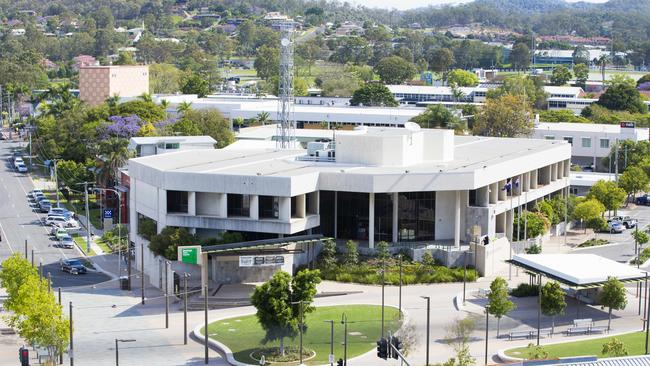 Beenleigh Court House and Kent Street. (AAP Image/Renae Droop)