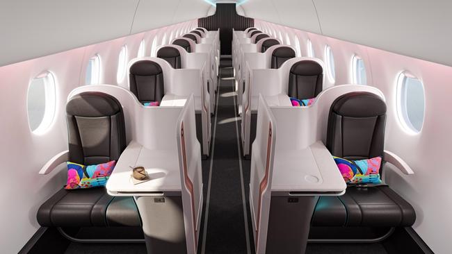 BermudAir’s winning cabin concept for business class on single aisle planes.