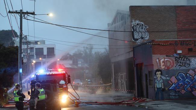 Locals have been urged to keep their doors and windows shut. Picture: David Crosling