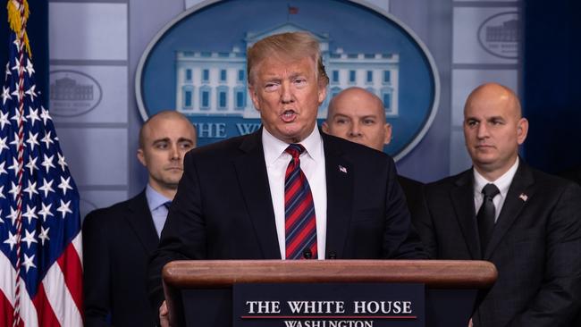 resident Trump will visit the southern U.S border on Thursday. Picture: Nicholas Kamm/ AFP