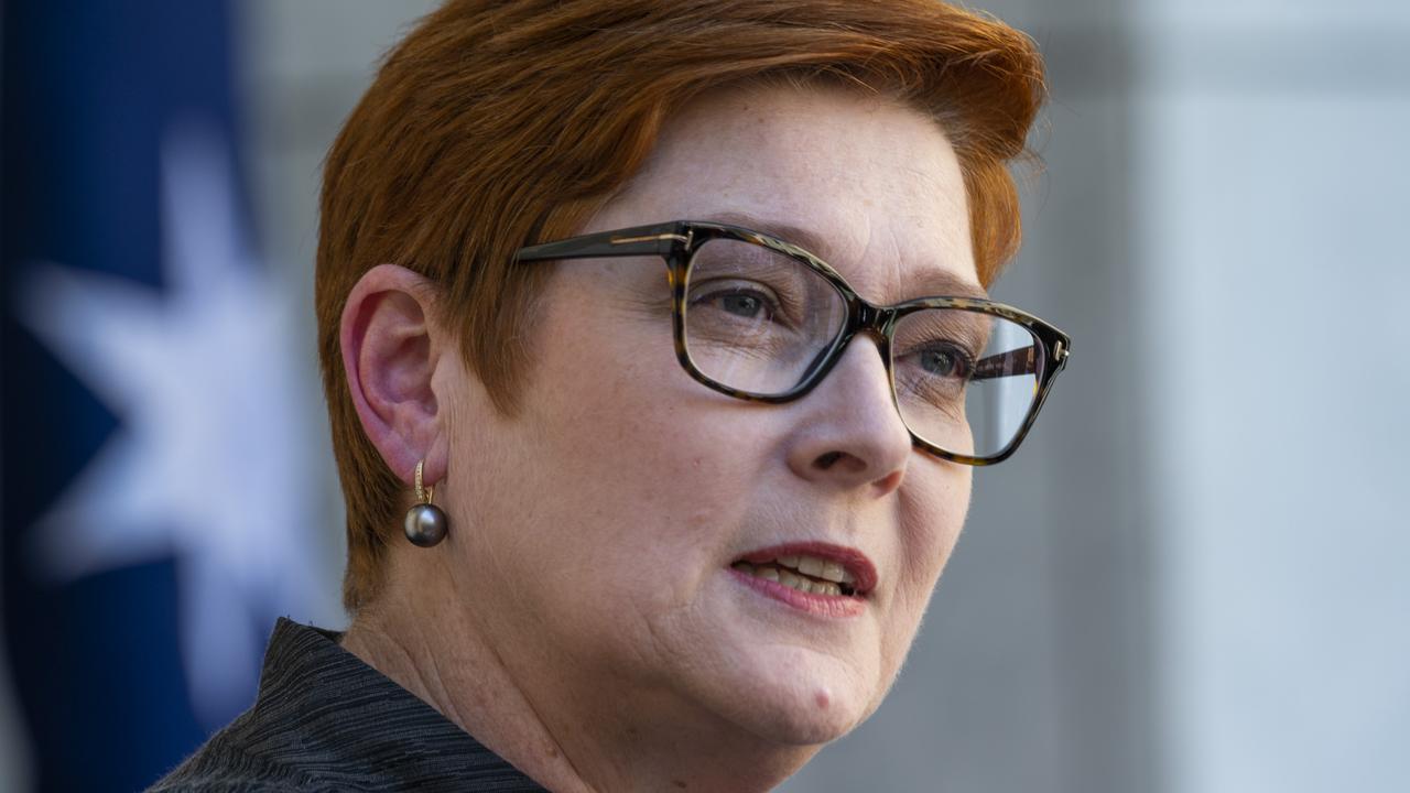 Minister for Foreign Affairs Marise Payne. Picture: Martin Ollman