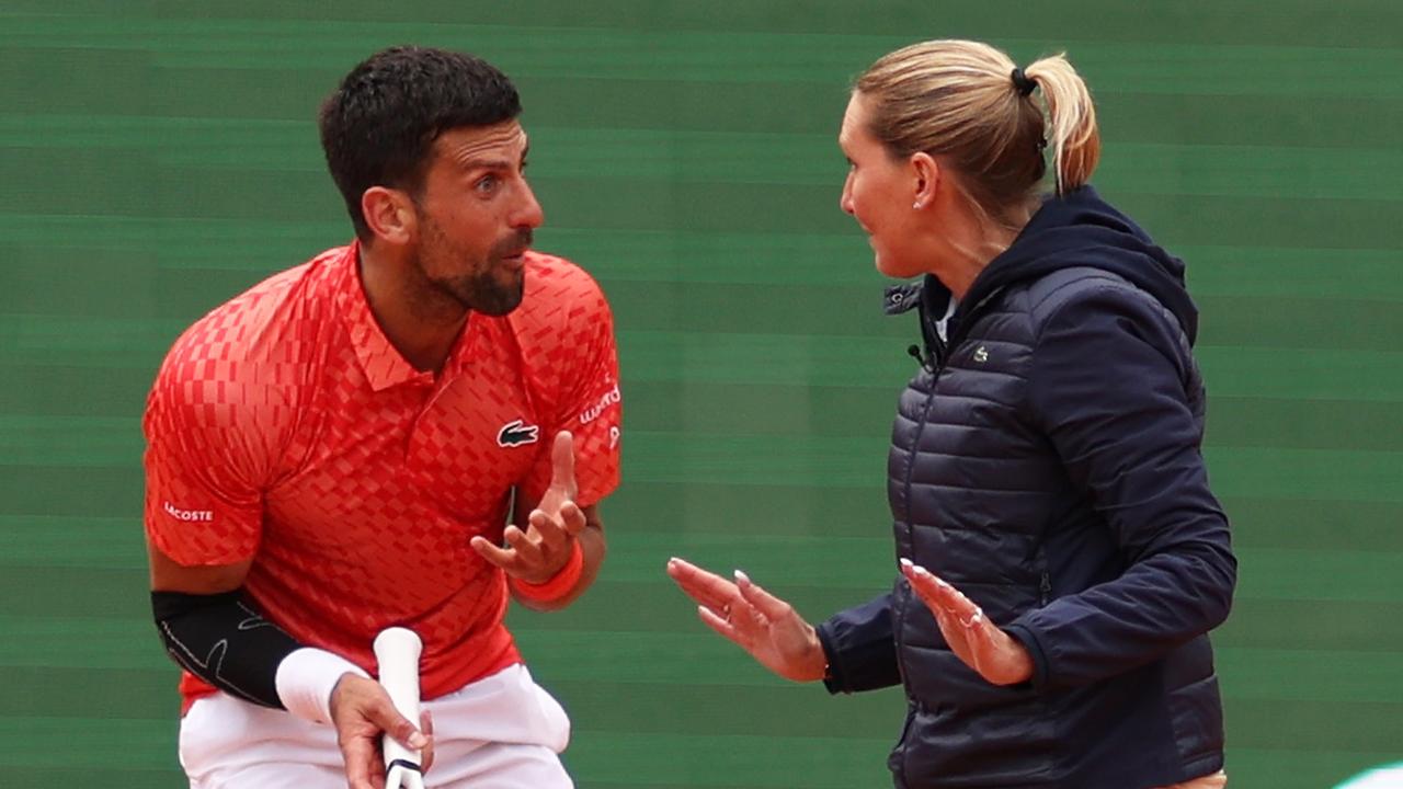 Tennis news 2023 Novak Djokovic erupts in farcical scenes, Monte Carlo Masters, results news.au — Australias leading news site
