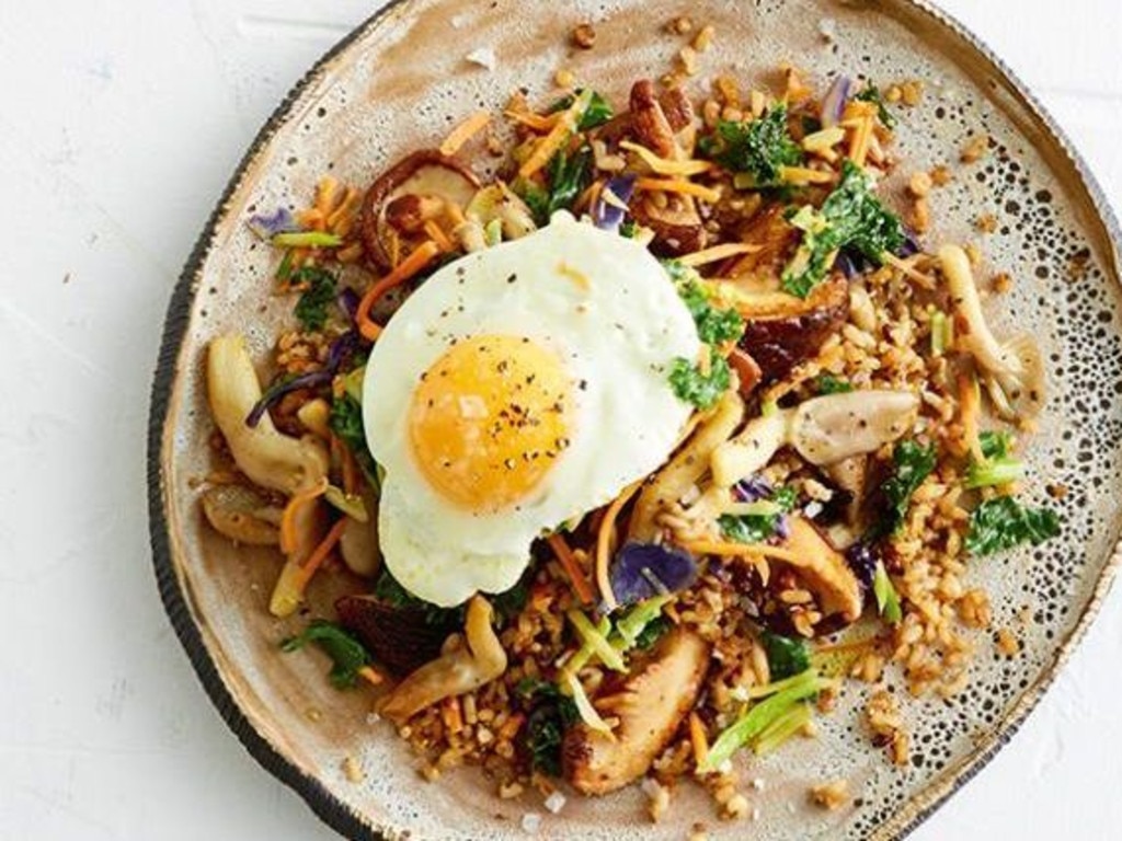 Quick vegetarian fried rice. Picture: Australia's Best Recipes.
