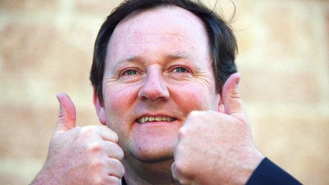 Former Blackfriars Primary School principal Catholic priest Father Martin Wallace in October 2000. Picture: File