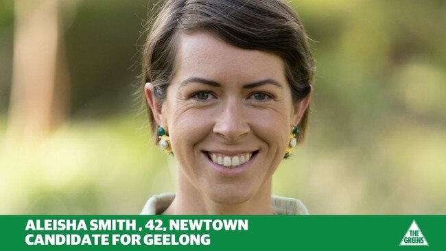 Aleisha Smith, candidate for Geelong. Picture: Supplied.