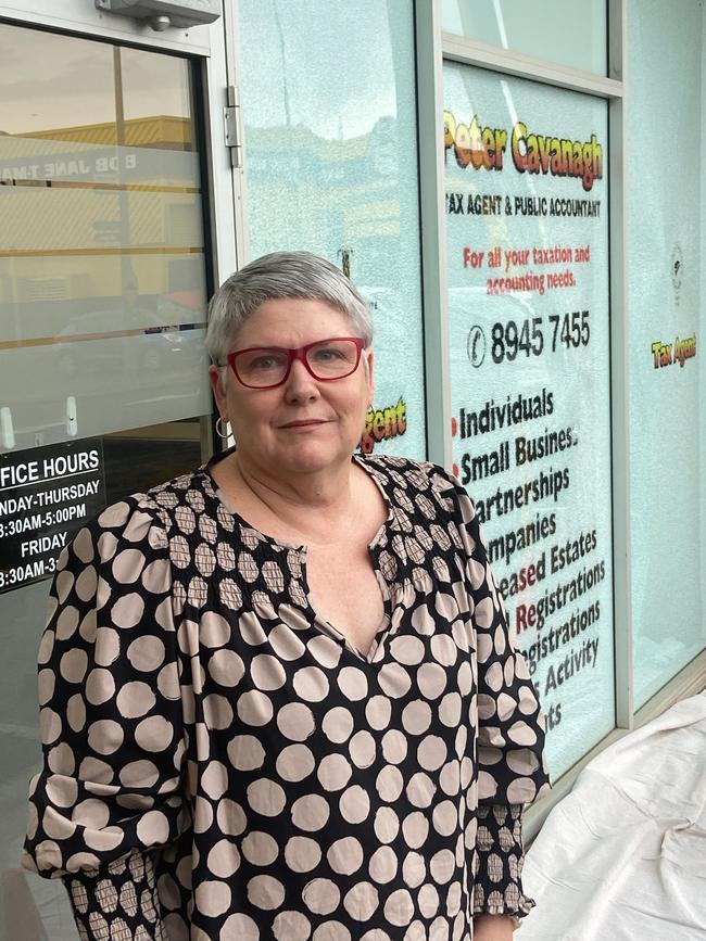 Teresa Cavanagh is worried about the impact of crime on her business.