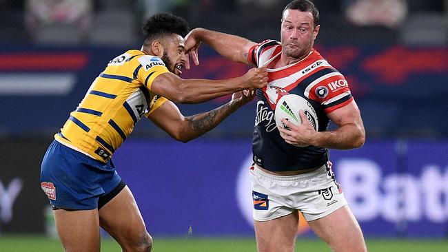 Roosters star Boyd Cordner leads a long list of great second-rowers. Picture: Dan Himbrechts