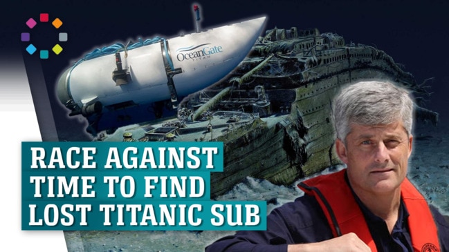 Titanic submarine with five on board missing in bad weather off coast of  Canada