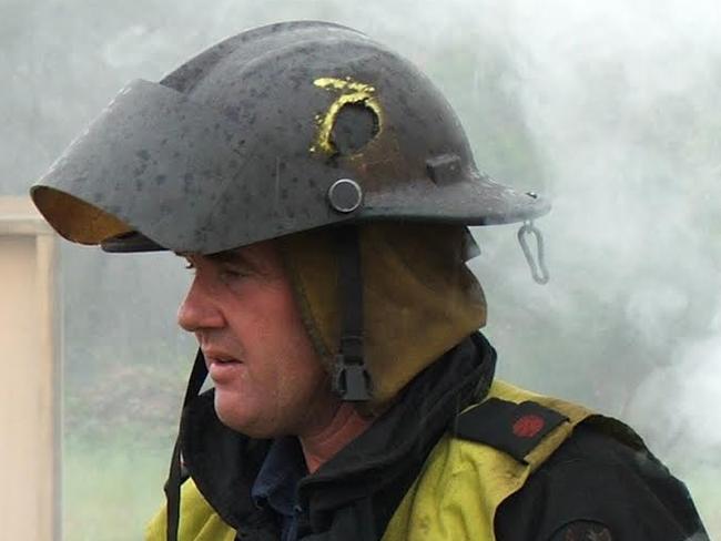 Former firefighter Ross Beckley. “I thought I was bullet proof.”