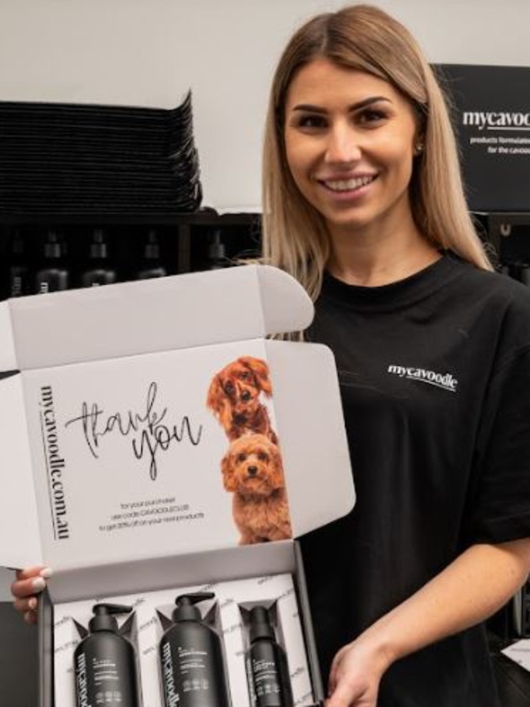 When she finally had the product ready in 2021, Australia went into a massive lockdown. Picture: Supplied