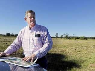 Leda Holdings Regional Manager - Resident, Reg van Rij, on the proposed Kings Forest site. Picture: Scott Powick