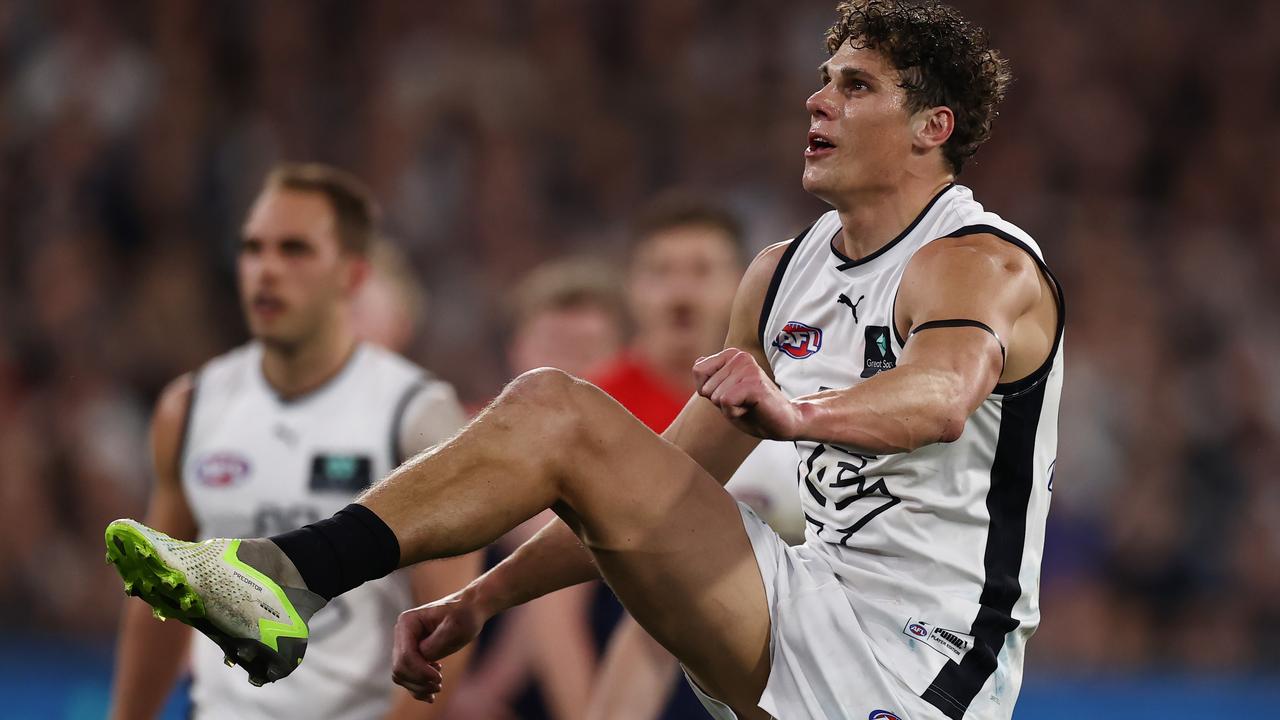 Charlie Curnow will be hungry for goals. Picture: Michael Klein
