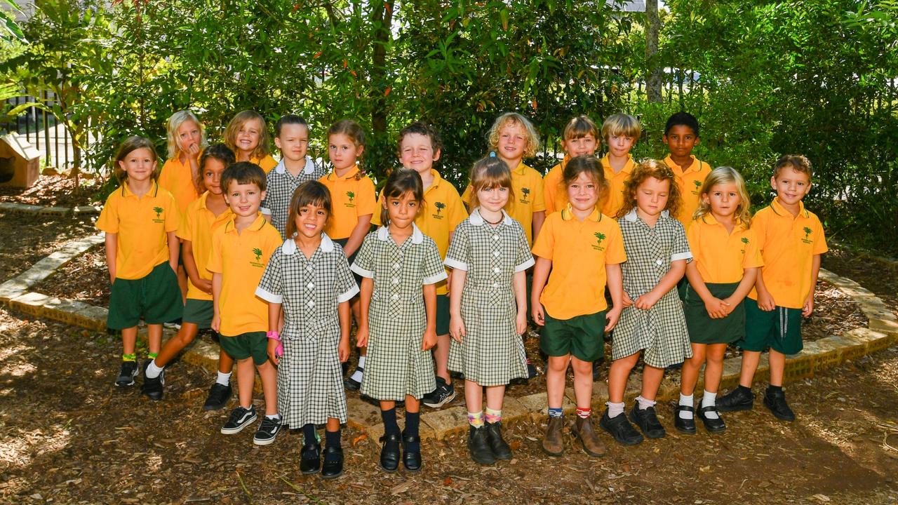 Bangalow Public School Kindergarten 2023 KL Yumbar (Python): Opie, Otis, Skye, Florence, Leo, Dusty, Matilda, Ahern, Jarvis, Kai, Angus, Nico, Vera, Lucia, Paloma, Hudson, Johnny, Ra, and Esme. Away: Xeres