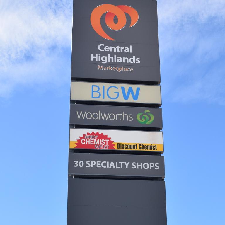 There are large supermarket stores as well as a number of specialty shops at the Central Highlands Marketplace.