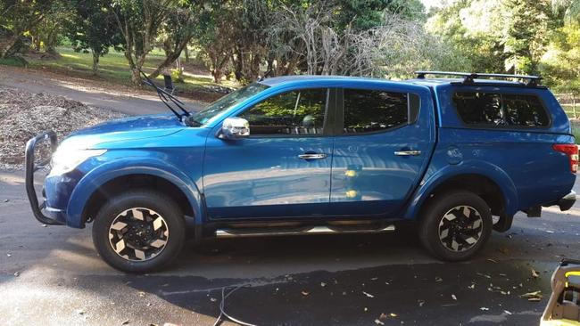 The car Mr Waller will use to pick up his passengers. Picture: Brad Waller